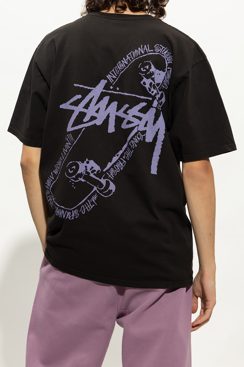 T - shirt with logo Stussy - SchaferandweinerShops Australia